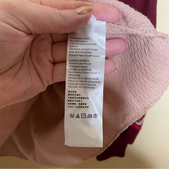 Free People Rainbow Dreams Balloon Sleeve Oversized  Sweater NEW - Picture 8 of 10